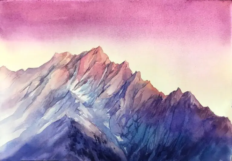 Watercolor – landscape 水彩-風景繪畫 O130