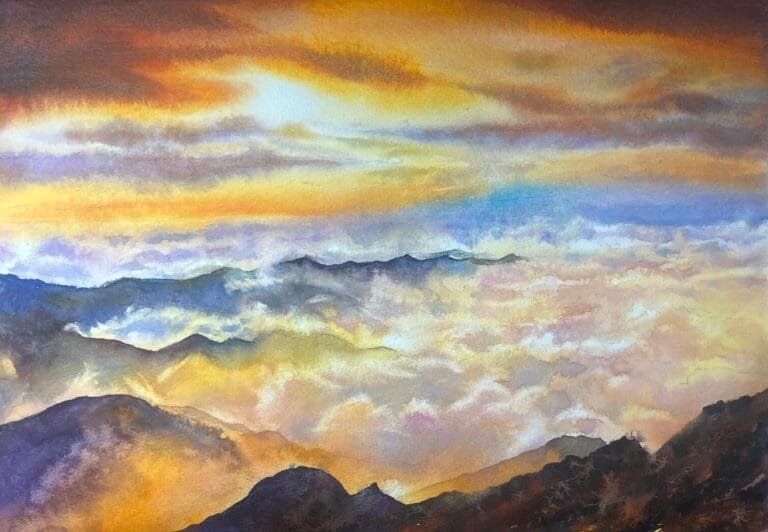 水彩-風景繪畫 218