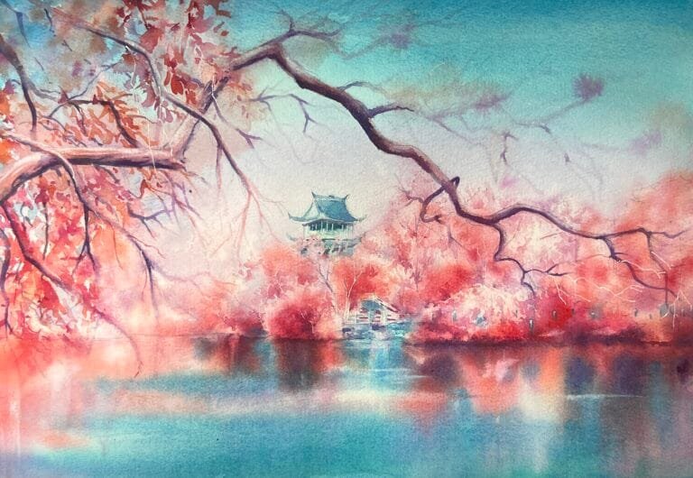 水彩-風景繪畫 221